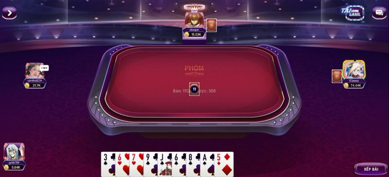 Luật chơi game bài phỏm online
