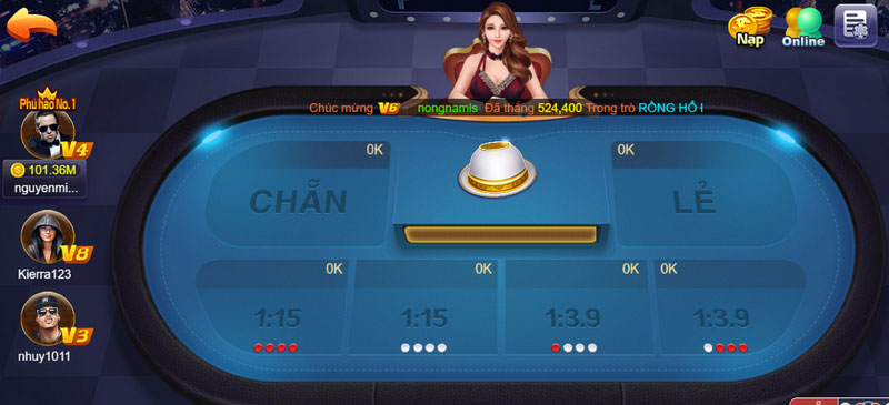 Luật chơi game xóc đĩa PG99